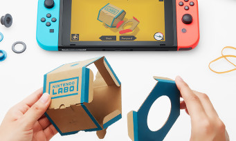 Nintendo Labo : construction + motion gaming, la nouvelle invention en carton de la Switch