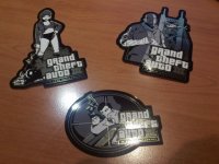 [Goodies] Lot de 3 autocollants Grand Theft Auto III - 10 Year Anniversary