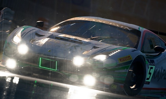 Assetto Corsa Competizione Une Vid O De Gameplay Sous La Pluie