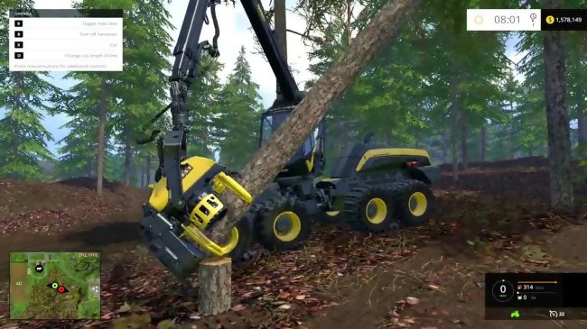 comment planter arbre farming simulator 2015