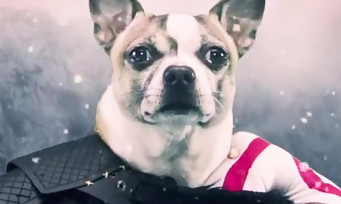 GOD OF WAR : quand Sony parodie Kratos avec des chiens sur PS4, ça donne DOG OF WAR