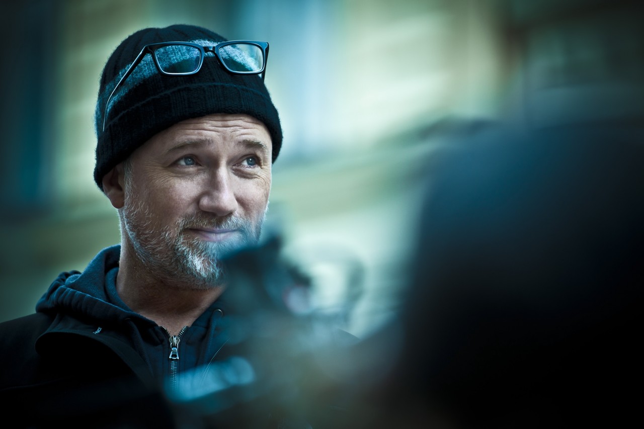 David Fincher sur le tournage de Millenium, son dernier film avec Daniel Craig