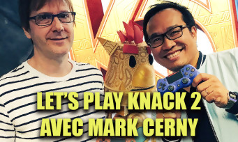 Knack 2 : 15 min Let's Play avec Mark Cerny, le créateur de la PS4