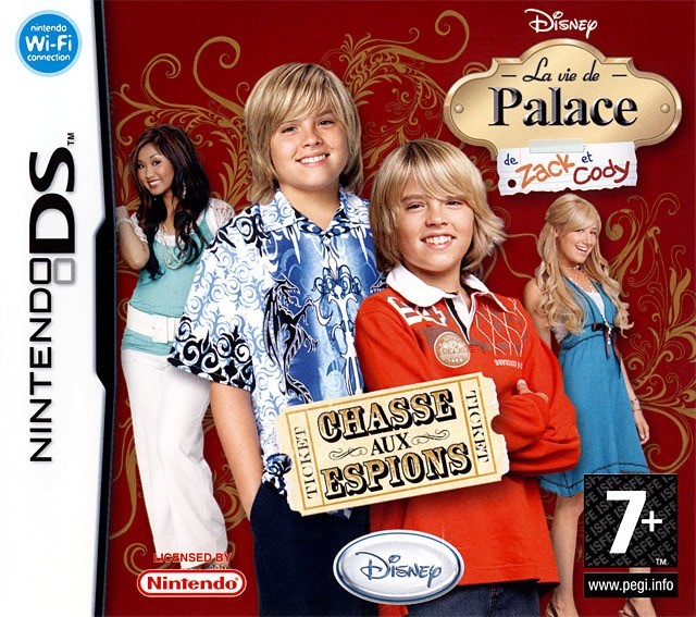 La Vie de Palace de Zack & Cody : Chasse aux Espions DS