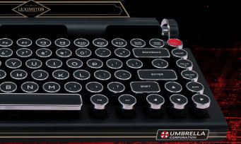 Resident Evil 2 : Capcom vend un clavier imitant la machine à écrire, un accessoire sublime