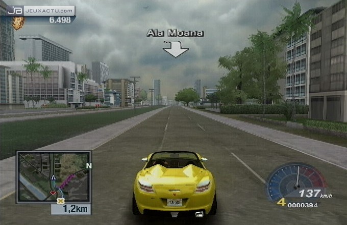 Test Drive Unlimited sur PlayStation 2