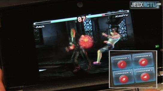 Test vidéo Tekken 3D Prime Edition