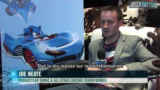 Sonic All Stars Racing 2 : Interview Joe Neate