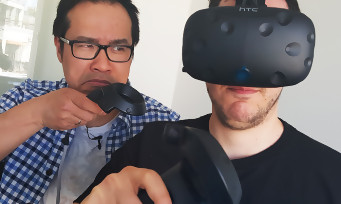 HTC Vive : notre unboxing du casque de Réalité Virtuelle à 900€ !