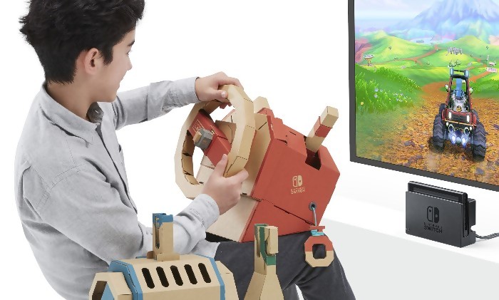 Nintendo Labo：乗り物専用の3番目のキットがビデオで紹介されています