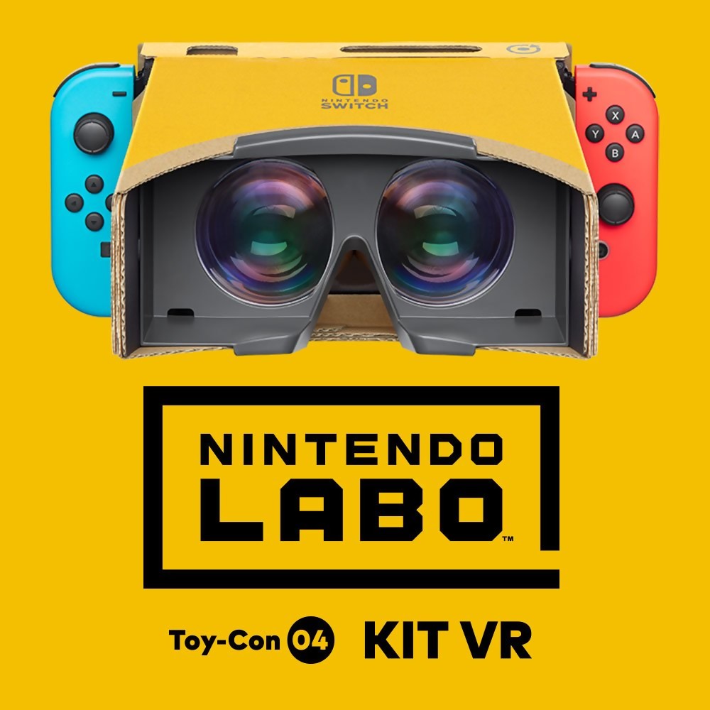 Switch : la réalité virtuelle arrive enfin grâce à Nintendo Labo
