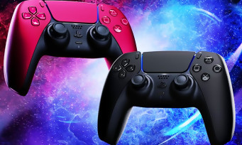 PS5 : une DualSense noire et une autre rouge annoncées par Sony, le trailer