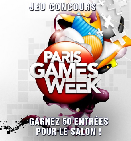 Jeu concours Paris Games Week 2011