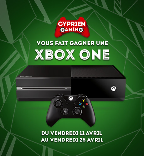 Jeu Concours Cyprien Gaming : Gagner une Xbox One