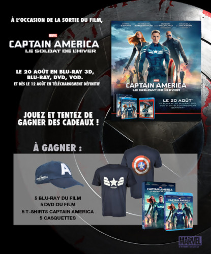 Jeu-concours Captain America : Le Soldat de l'Hiver