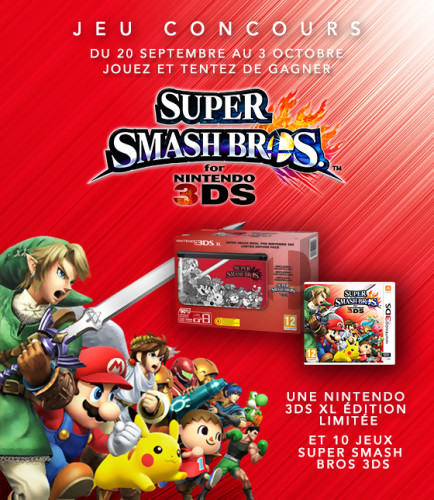 Jeu-concours Super Smash Bros 3DS