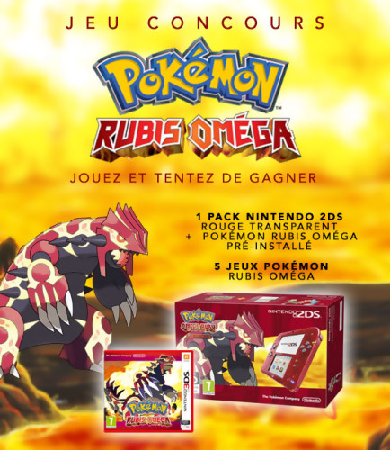 Jeu-concours Pokémon Rubis Omega