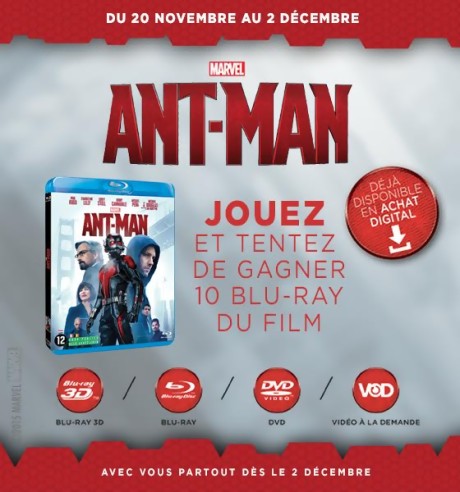 Jeu-concours Ant-Man