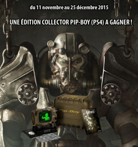 Fallout 4 - une édition collector PIP-BOY PS4 à gagner !