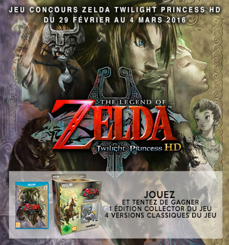 Jeu-concours Zelda Twilight Princess HD