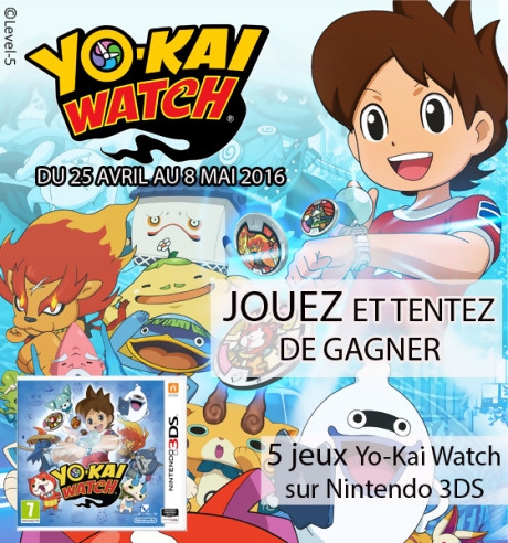 Jeu-concours Yo-Kai Watch