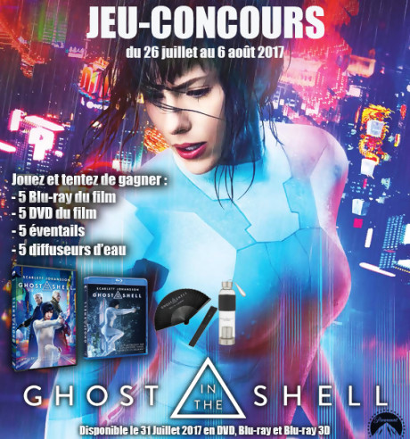 Jeu-concours "Ghost in the Shell"