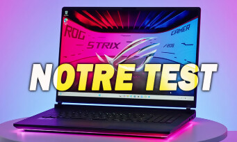 Test Asus ROG Strix Scar 18 : cherchez pas, y a pas mieux sur le marché du laptop gaming