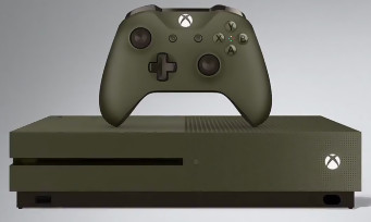 Xbox One S : voici la console collector Battlefield 1 verte militaire !