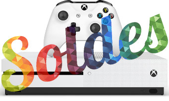 Microsoft : la Xbox One S, des jeux et des accessoires à prix réduit