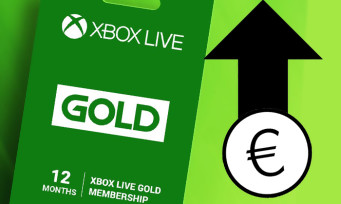 Xbox LIVE Gold : Microsoft augmente ses prix, c'est assez conséquent !