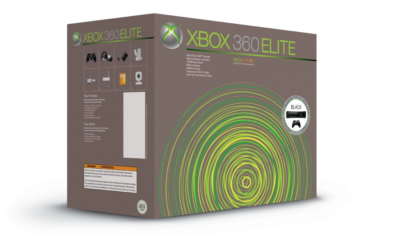 Xbox 360 Elite наклейки.