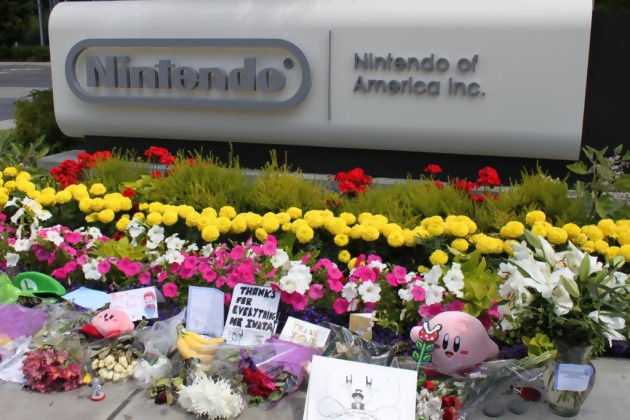 Des messages d'adieu au siège social de Nintendo of America