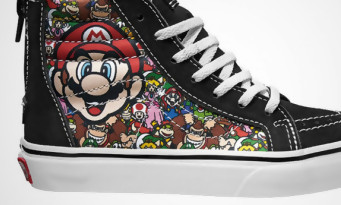 Nintendo : les Vans aux couleurs de Mario, Yoshi et Peach