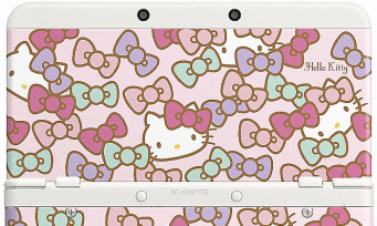 New 3DS : un pack aux couleurs de Hello Kitty