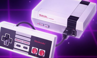 Mini NES : une image qui compare la première console et la nouvelle