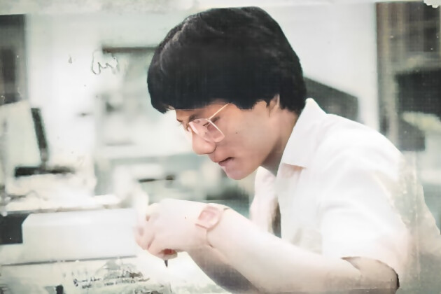 nVIDIA Le PDG et fondateur de NVIDIA, Jensen Huang, en 1993