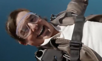 Mission Impossible 8 : Tom Cruise saute d'un avion tout en faisant la promo de Top Gun Maverick