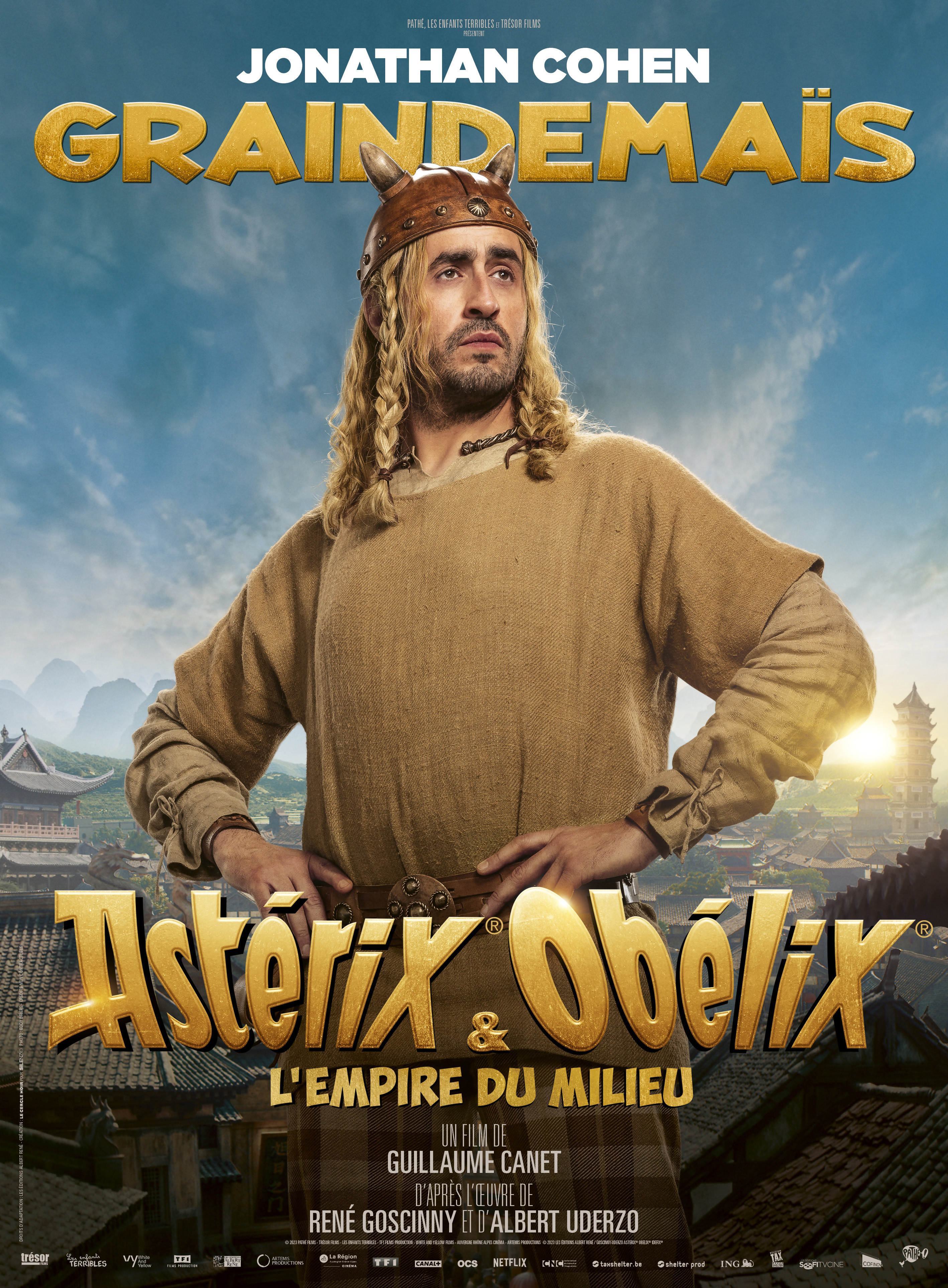 Astérix & Obélix L'Empire du Milieu : tous les personnages du film