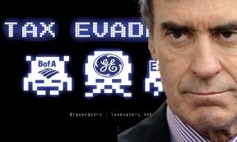 Tax Evaders : un Space Invaders à la sauce Cahuzac