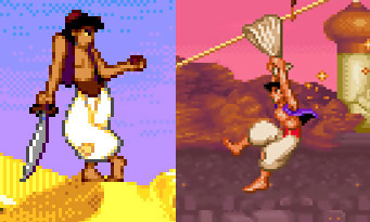 Aladdin :la version Megadrive meilleure que celle sur Super Nintendo