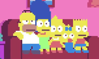 Les Simpsons : le générique du dessin animé en mode 8-bit