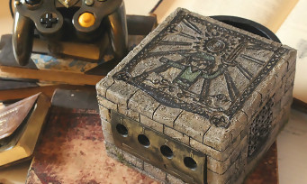 GameCube : une console Zelda Wind Waker en relief