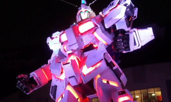 Gundam : l'inauguration du Unicorn Gundam de Tokyo en vidéo