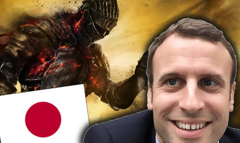 Japon : Macron a rencontré Hidetaka Miyazaki, le créateur de Dark Souls