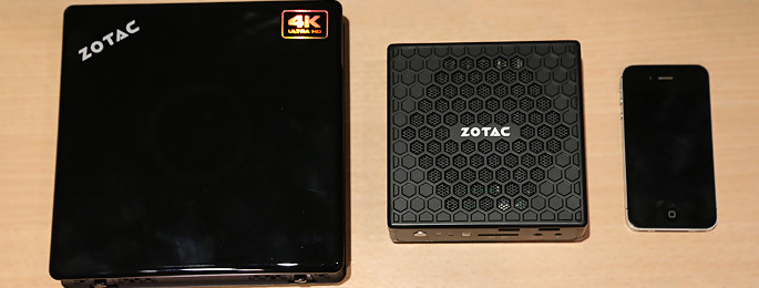 PC : on a testé les mini-PC de chez Zotac et un écran 4K