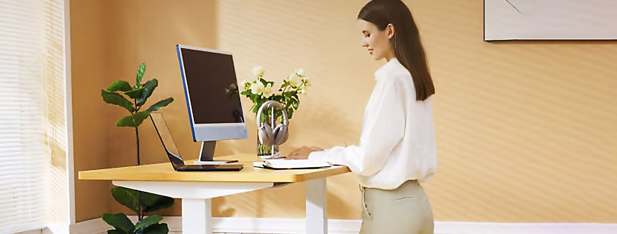 FlexiSpot E9 : le bureau assis-debout qui prend soin de notre dos et de notre pr