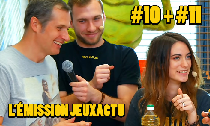 L'ÉMISSION JEUXACTU #10 #11：馬庫斯和他的棋盤遊戲機、抗脂肪控制器，讓我們玩“安靜的人”