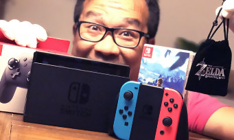 Nintendo Switch : notre unboxing de la console et un goodies spécial Zelda