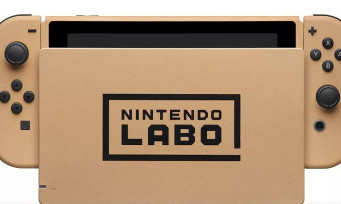 Une Nintendo Switch en carton customisée Nintendo Labo à gagner