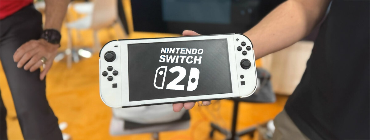 Nintendo Switch 2: نموذج بالحجم الطبيعي تم الكشف عنه في معرض CES في لاس فيغاس من قبل صانع الدعائم، حسبما أكدت الشائعات